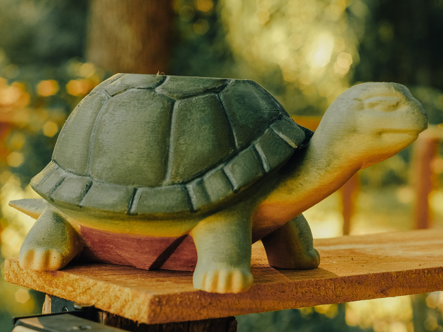 Hand-Painted Turtle Planter – Slow and Steady Style for Your Shelf!