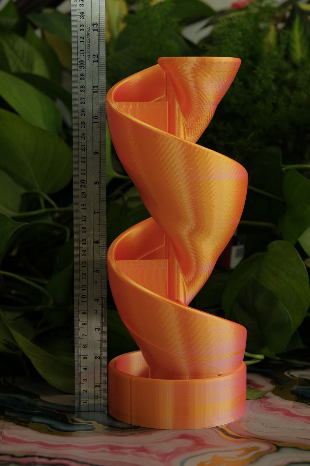Spiral Propagation Planter – Modern 3D Printed Spiral Plant Stand