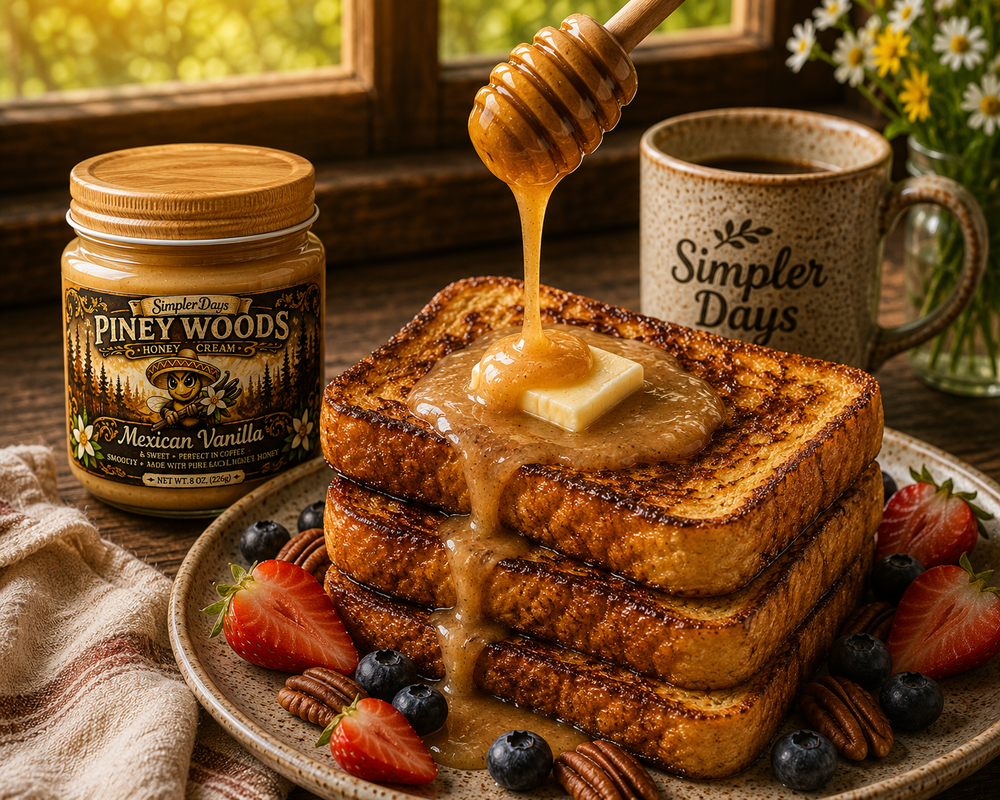 Mexican Vanilla Honey French Toast