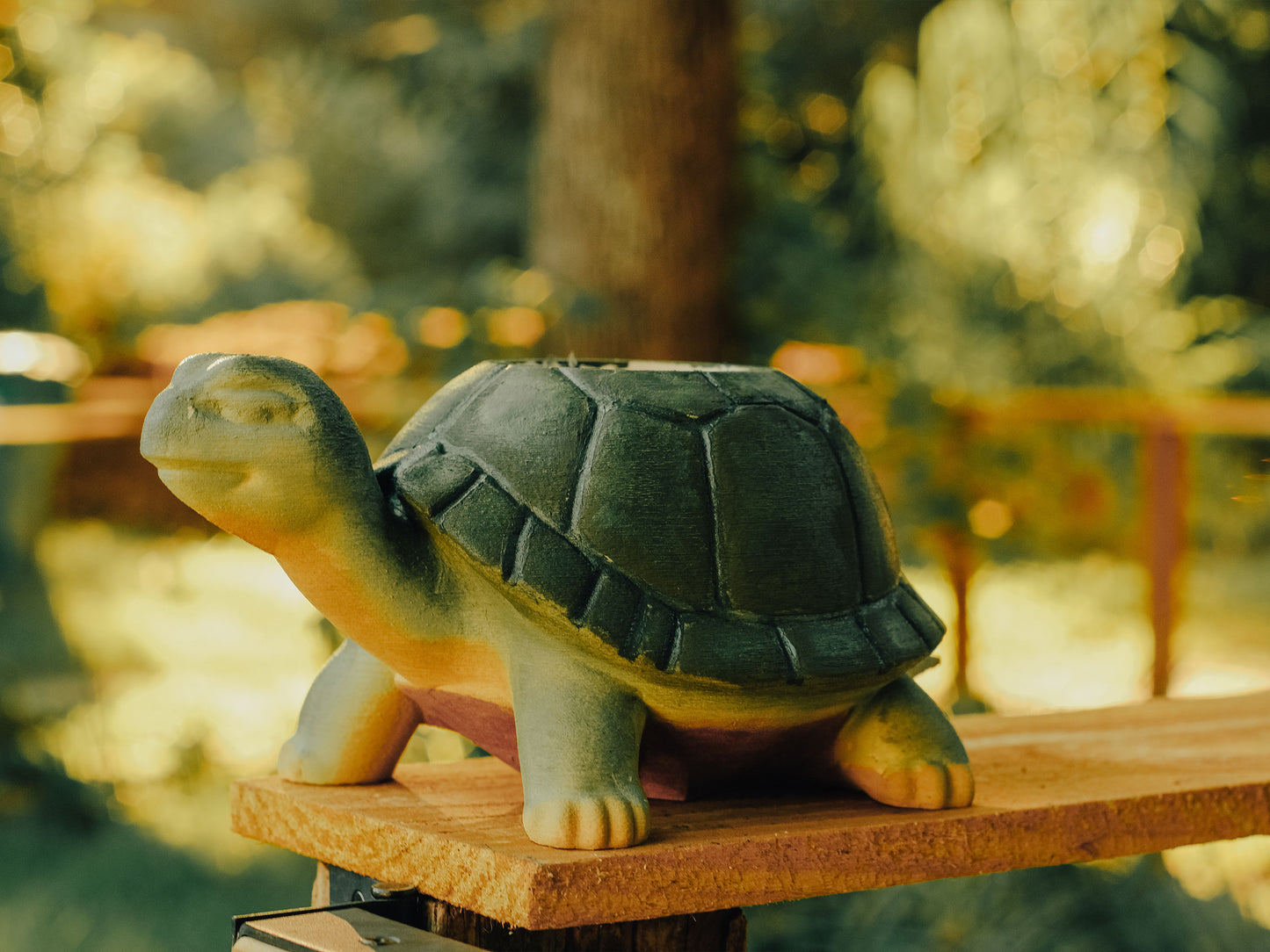 Hand-Painted Turtle Planter – Slow and Steady Style for Your Shelf!