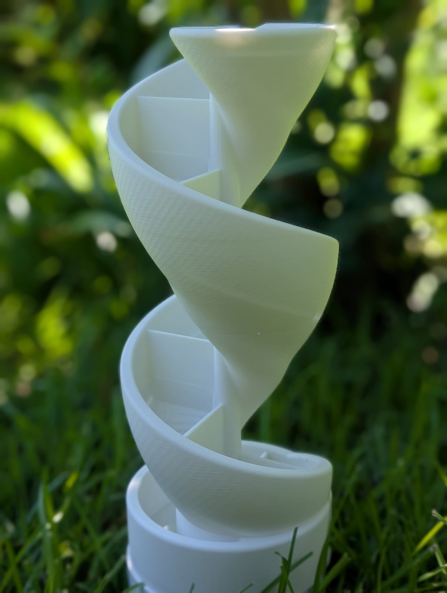 Spiral Propagation Planter – Modern 3D Printed Spiral Plant Stand