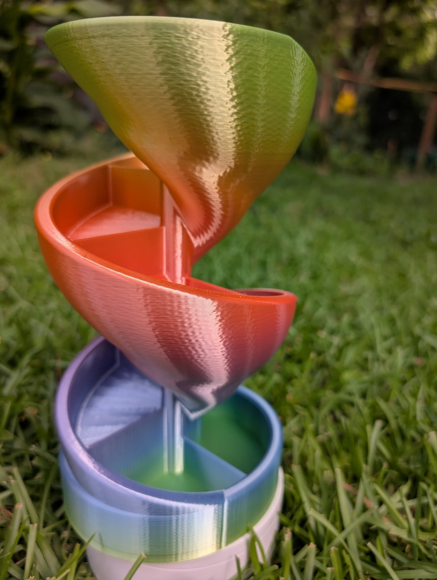Spiral Propagation Planter – Modern 3D Printed Spiral Plant Stand