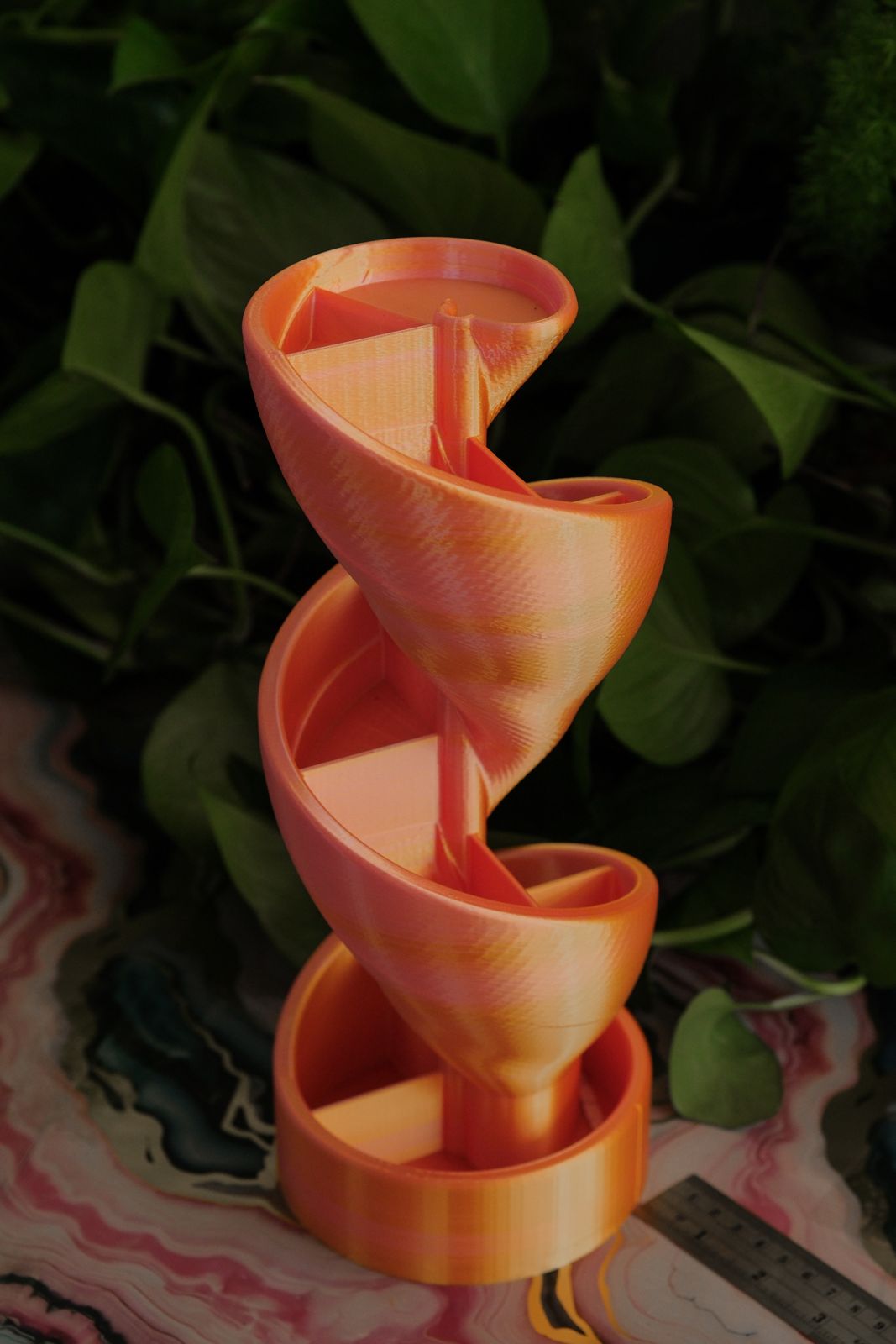 Spiral Propagation Planter – Modern 3D Printed Spiral Plant Stand