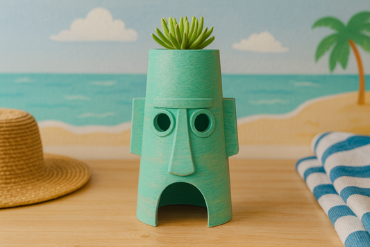 Squidward’s House Planter – A Bikini Bottom Classic for Your Plants!